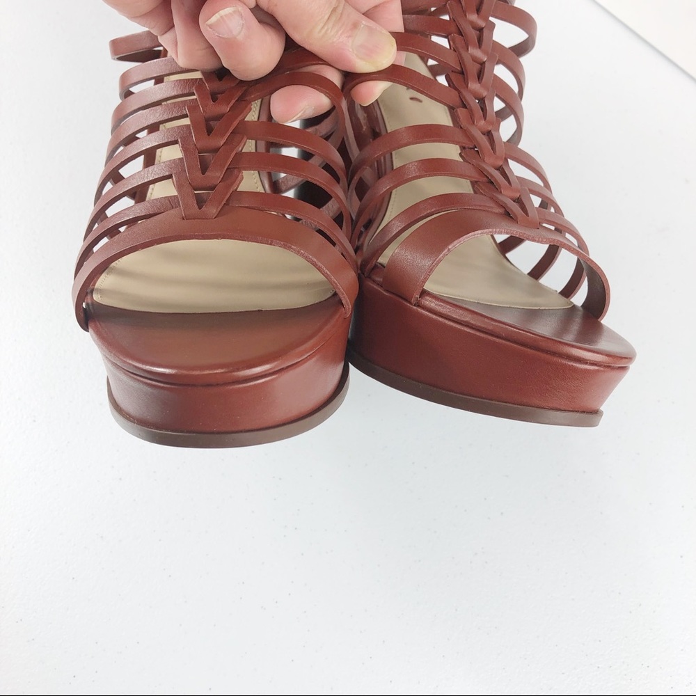 Via Spiga Walena Platform Wedge Sandal Size 10 - Picture 6 of 8